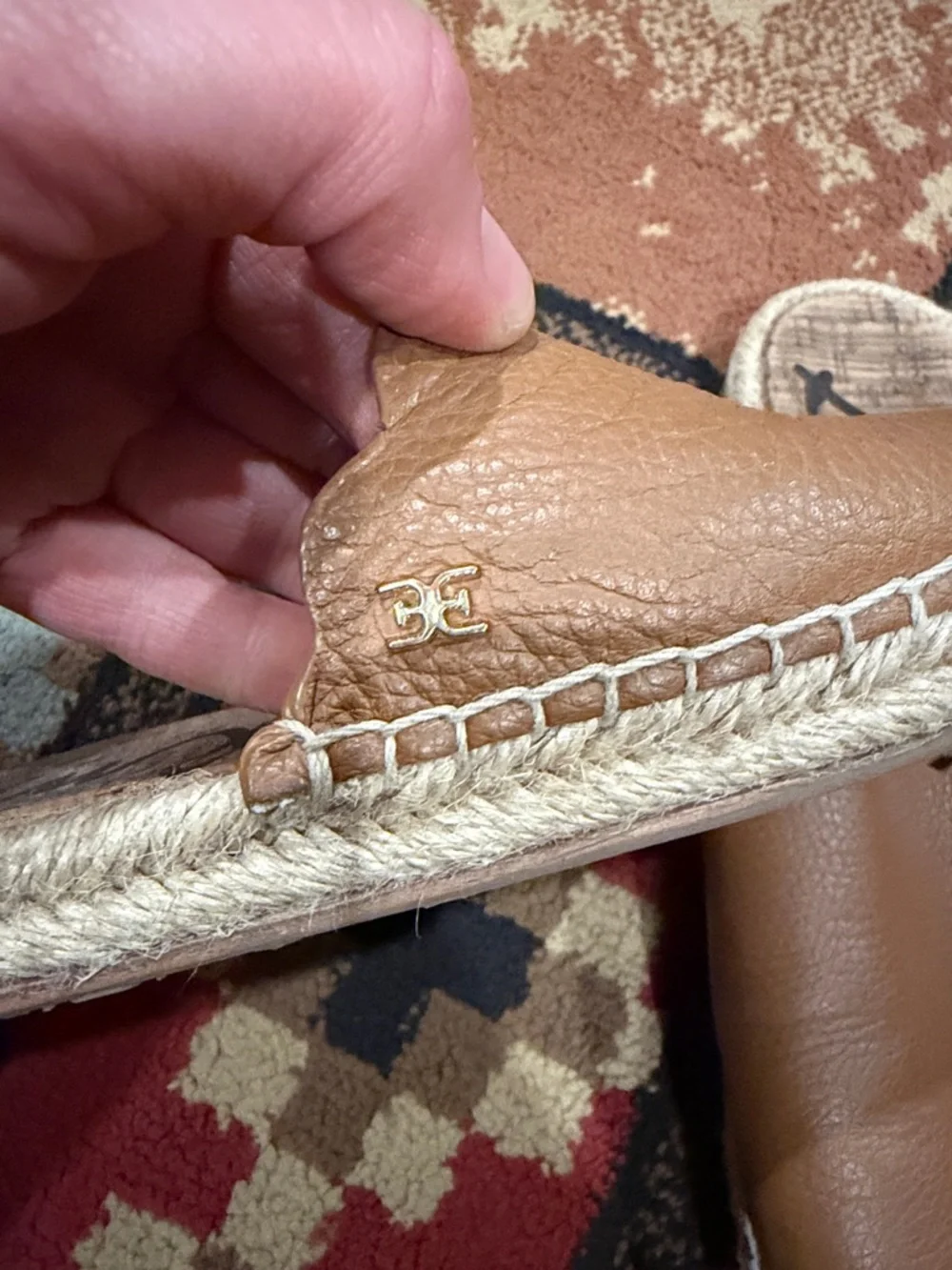 Sam Edelman Andy Leather slides